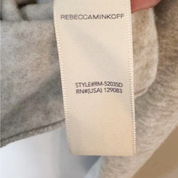 Rebecca Minkoff On Tour Concert Classic Sweatshirt Heather Gray Size XS - Picture 5 of 6